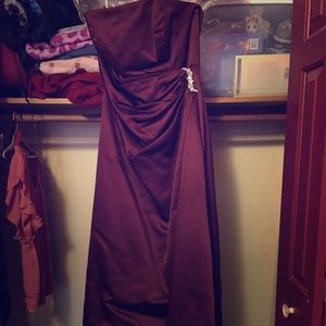 Maroon Prom Dress